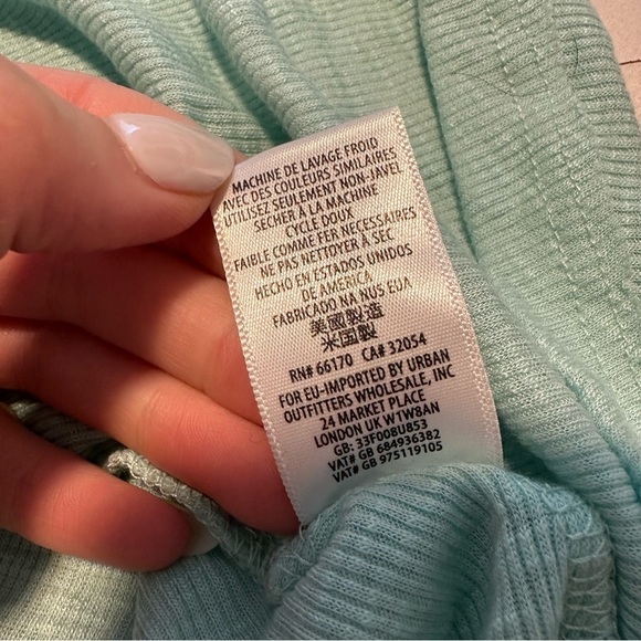 Free people teal turquoise tank top - Picture 7 of 7